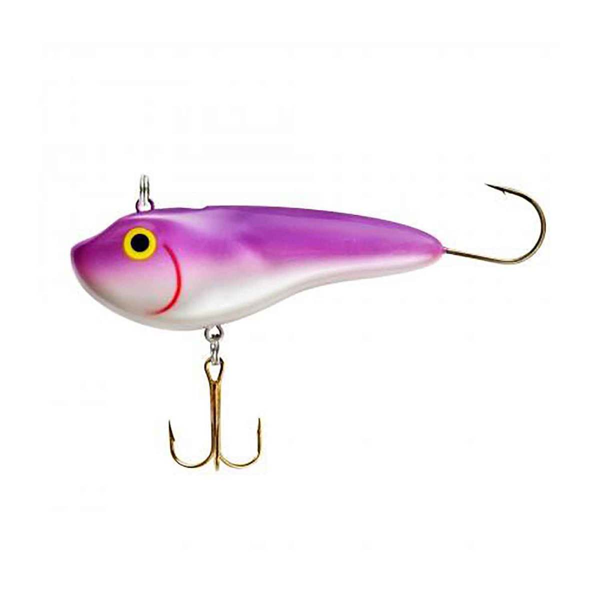 Lindy Glow Streak Ice Fishing Lure - Purple Shad, 1/2oz, 2.5in