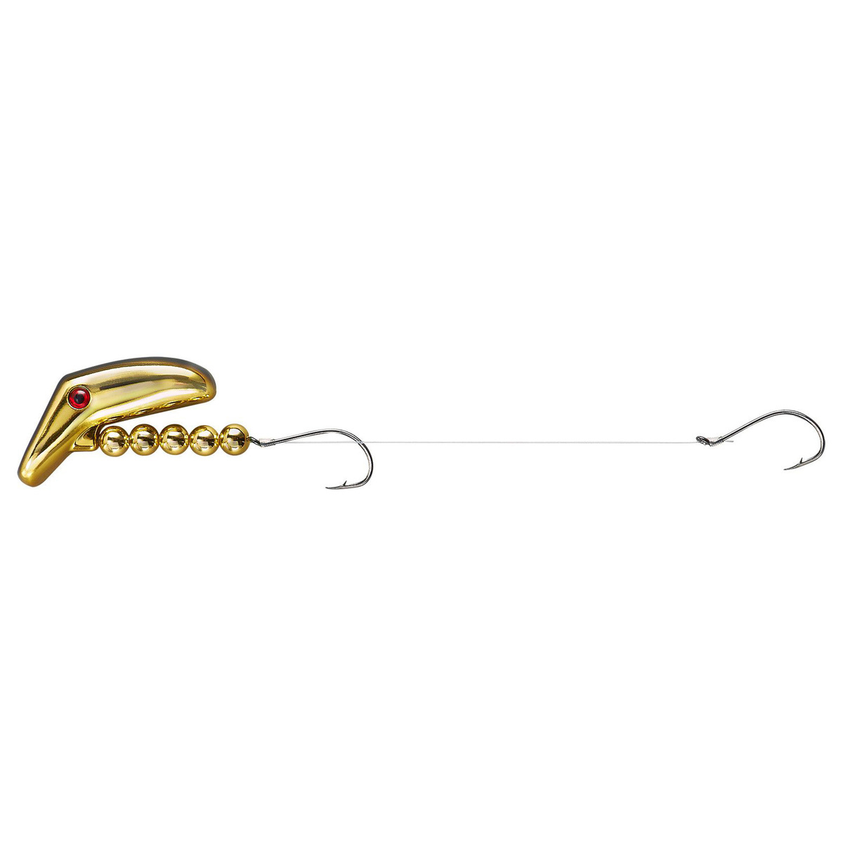 Lindy Lil' Guy Harness Rig - Gold/Black, 36in | Sportsman's Warehouse