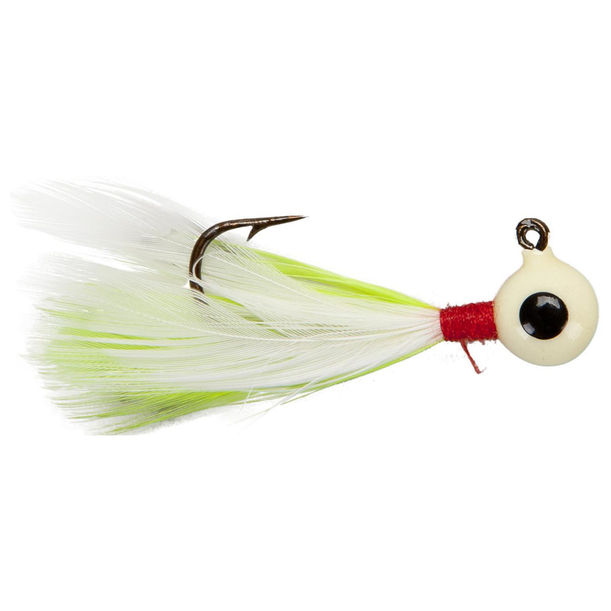 Lindy Little Nipper Feather Skirted Jig - Chartreuse/Glow, 1/32oz, 2pk - Chartreuse/Glow Lindy Little Nipper Feather Skirted Jig - Chartreuse/Glow, 1/32oz, 2pk - Chartreuse/Glow