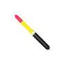 Little Joe Pole Float Weighted - Yellow/Red/Black 12