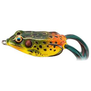 Live Target Frog - Emerald/Red, 2-5/8in
