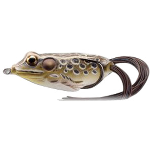 Live Target Hollow Body Frog Soft Hollow Body Frog - Tan/Brown, 3/4oz, 2-5/8in