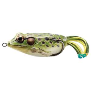 Live Target Hollow Body Frog Soft Hollow Body Frog - Yellow/Black, 5/8oz, 2-1/4in