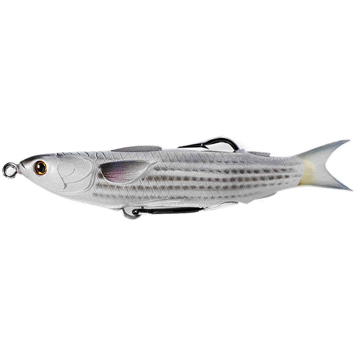 Live Target Hollow Body Mullet Topwater Soft Bait Live Target Hollow Body Mullet Topwater Soft Bait