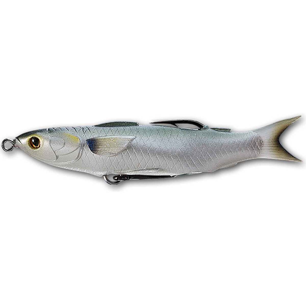 Live Target Hollow Body Mullet Topwater Soft Bait Live Target Hollow Body Mullet Topwater Soft Bait