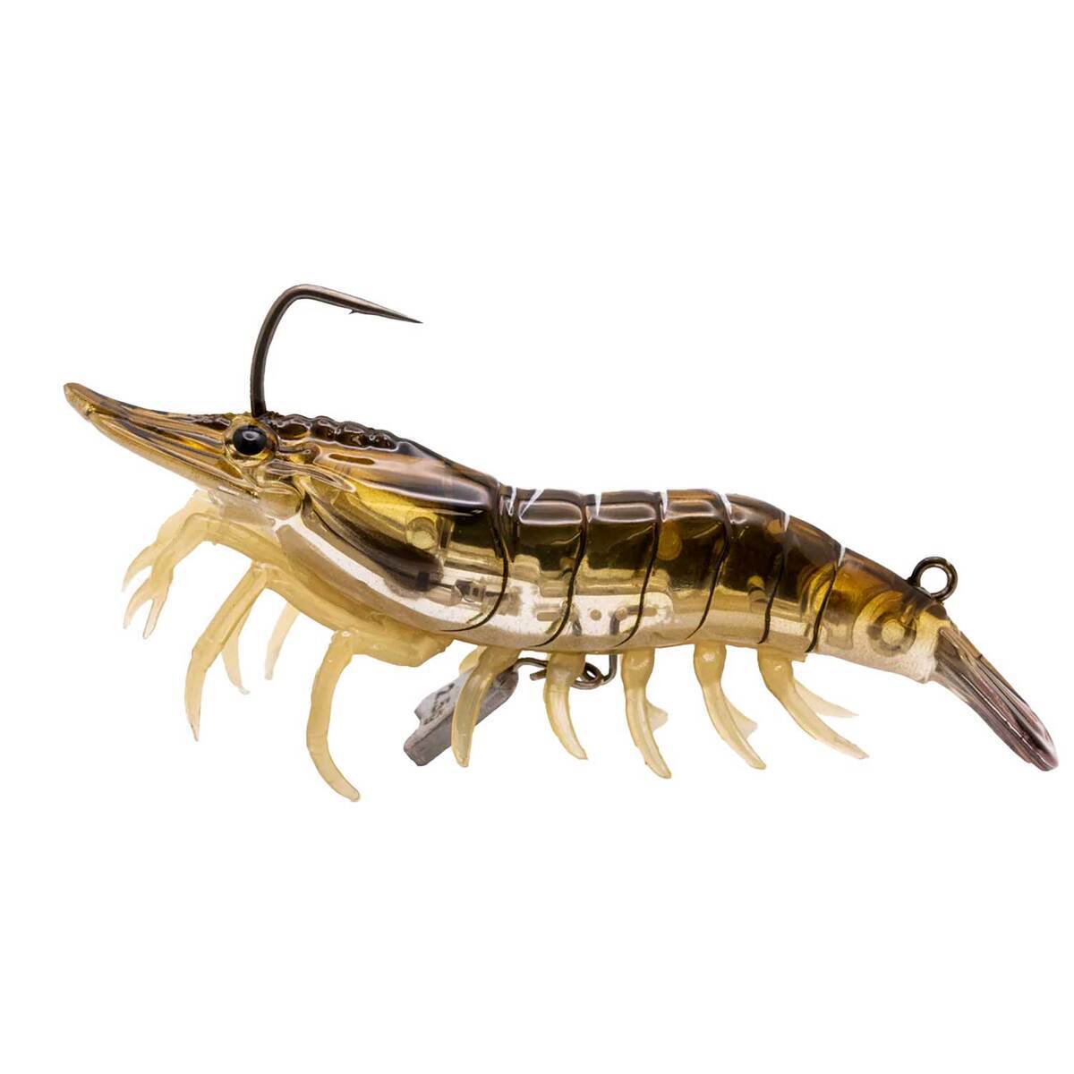 Live Target Shrimp Finesse Bait - Brown Shrimp, 3/8oz, 3-3/4in, 1ct ...