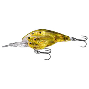 Live Target Yearling Baitball Crankbait - Deluxe Gold/Black/Red, 3/8oz, 2in, 6-7ft