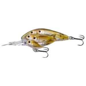 Live Target Yearling Baitball Crankbait - Pearl/Olive, 3/8oz, 2in, 6-7ft