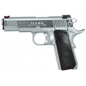 Llama Micromax 380 Auto (ACP) 3.75in Stainless Pistol - 7+1 Rounds