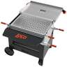 LoCo Cookers 150 QT Cart Boiler - Silver / Black