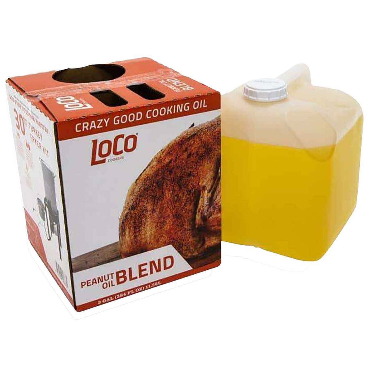 LoCo Cookers Blended Peanut Oil - 3 Gallons - Yellow LoCo Cookers Blended Peanut Oil - 3 Gallons - Yellow