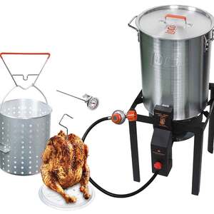 LoCo Cookers Propane Turkey Fryer with SureSpark