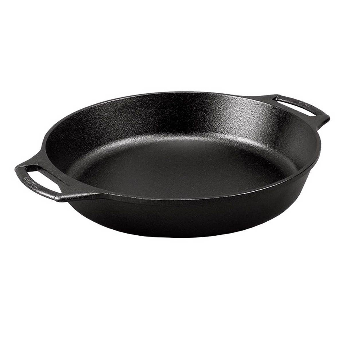 Old Mountain Pre Seasoned 5 Quart Deep Fry Skillet with Assist