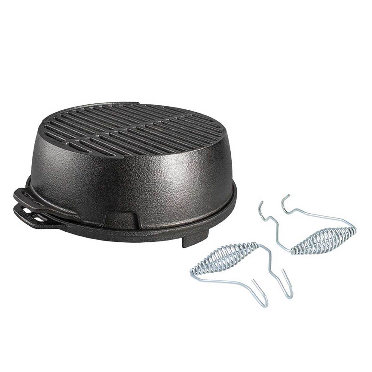 Buy the Lodge Sportsman's Cast Iron Pro Grill