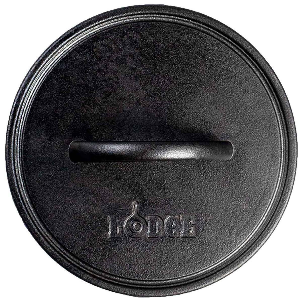 Lodge 8in Round Flat Grill Press - Black Lodge 8in Round Flat Grill Press - Black