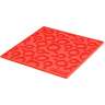 Lodge Cast Iron 7 Inch Square Red Silicone Trivet With Skillet Pattern - Red