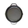 Lodge Dual Handle Cast Iron Grill Pan - 12in - Black