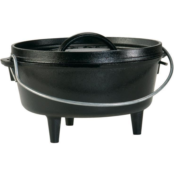 Lodge 8 inch Dutch Ovens With Legs - 2qt - Black Lodge 8 inch Dutch Ovens With Legs - 2qt - Black