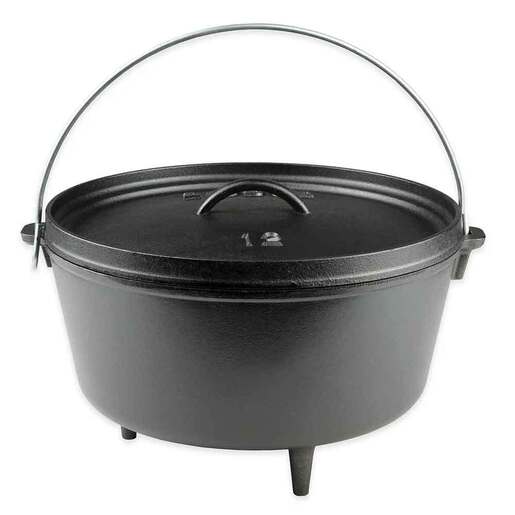 Lodge Dutch Ovens With Legs - Black