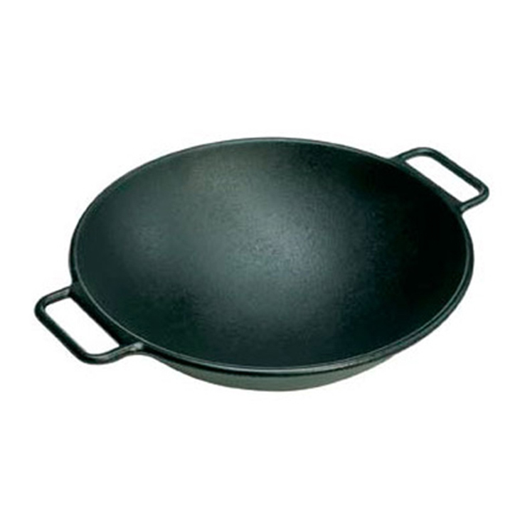 Lodge Pro Logic 14-inch Cast Iron Wok Lodge Pro Logic 14-inch Cast Iron Wok