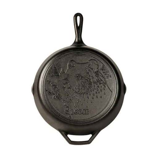 Lodge 7 Piece Sporting Goods Cast Iron Cookware Set - 10.25 inch Cast Iron  Skillet, 5 Qt. Camp Dutch Oven, and Accessories