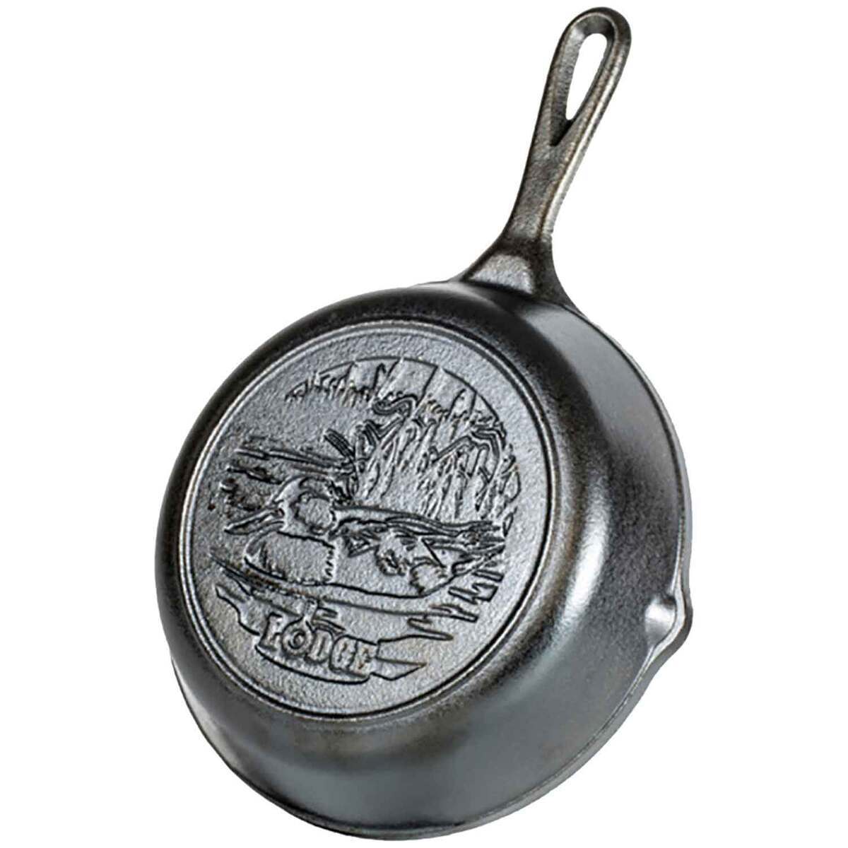 Lodge Wildlife Series Cast Iron Duck Skillet - 8in - Black Lodge Wildlife Series Cast Iron Duck Skillet - 8in - Black