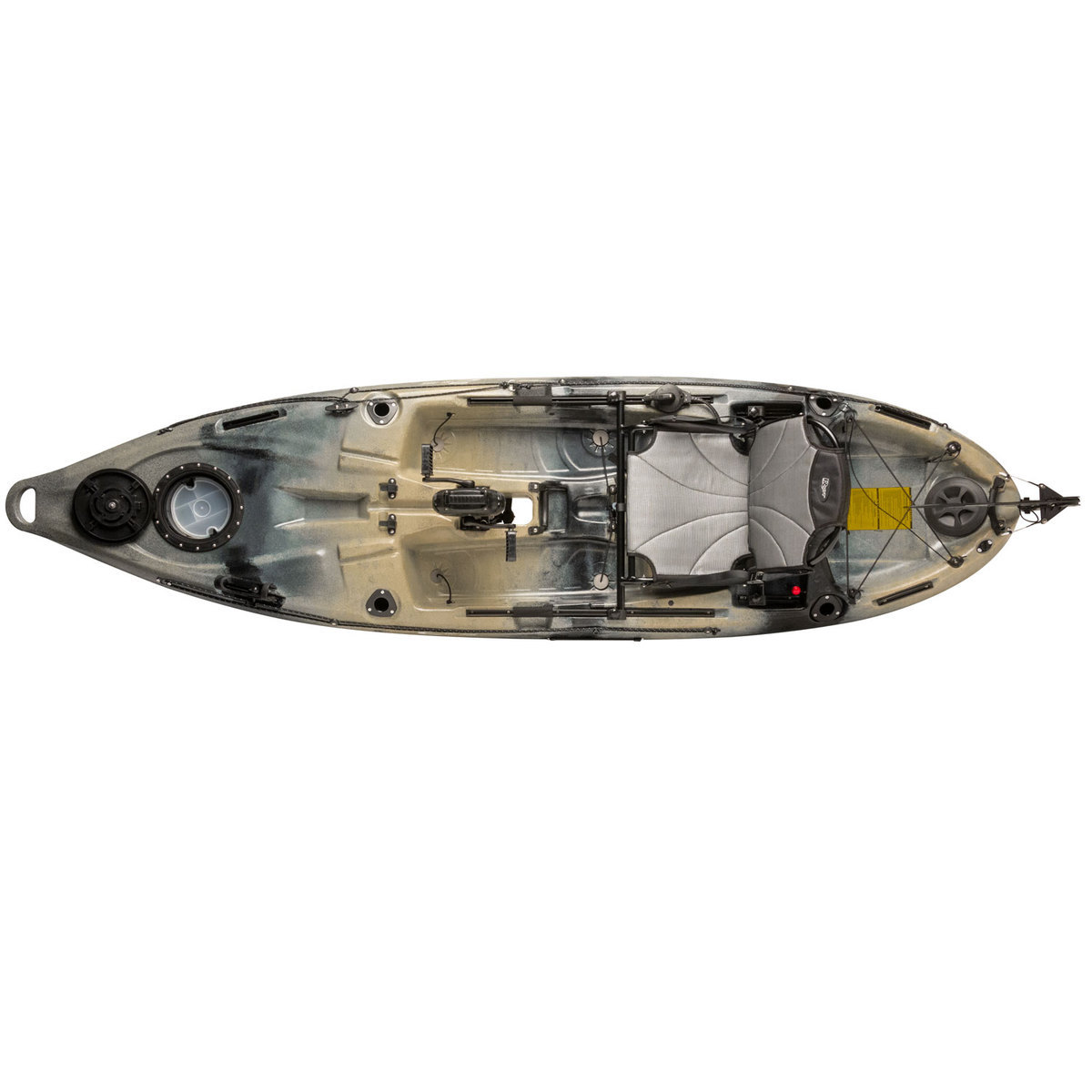 Lost Creek Angler 10 Sit-On-Top Pedal-Drive Kayak - 10.4ft Camo - Camo Lost Creek Angler 10 Sit-On-Top Pedal-Drive Kayak - 10.4ft Camo - Camo