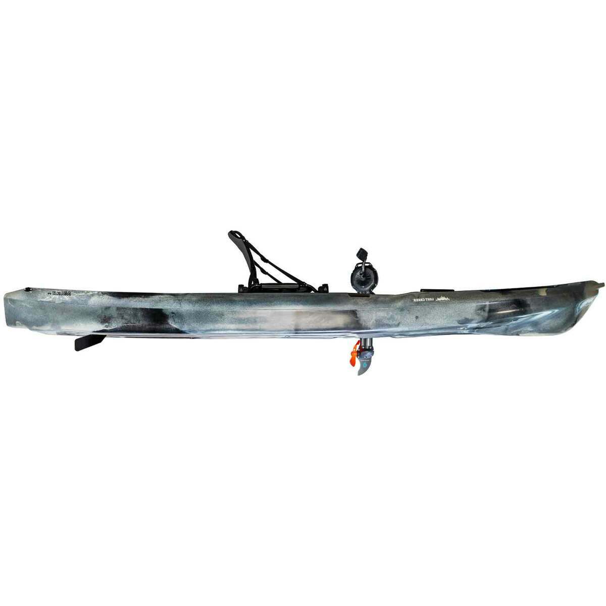 Lost Creek Angler 14 Sit-On-Top Pedal-Drive Kayak - 14ft Camo - Camo Lost Creek Angler 14 Sit-On-Top Pedal-Drive Kayak - 14ft Camo - Camo