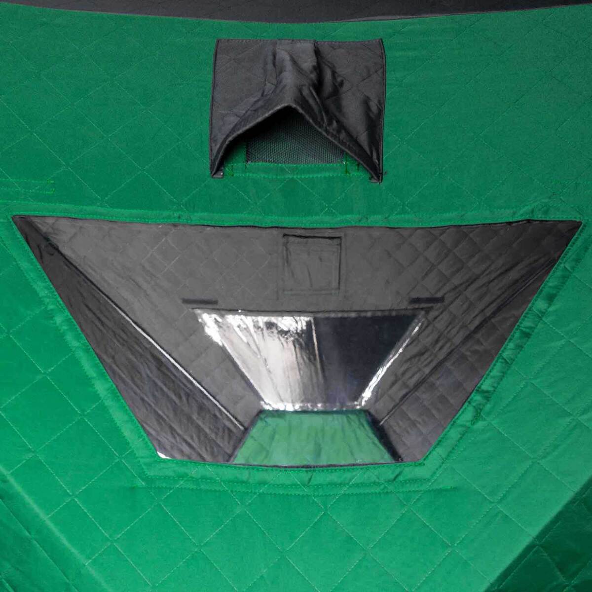 Lost Creek Gale Force 2-Man Hub Ice Fishing Shelter - Green - Green Lost Creek Gale Force 2-Man Hub Ice Fishing Shelter - Green - Green