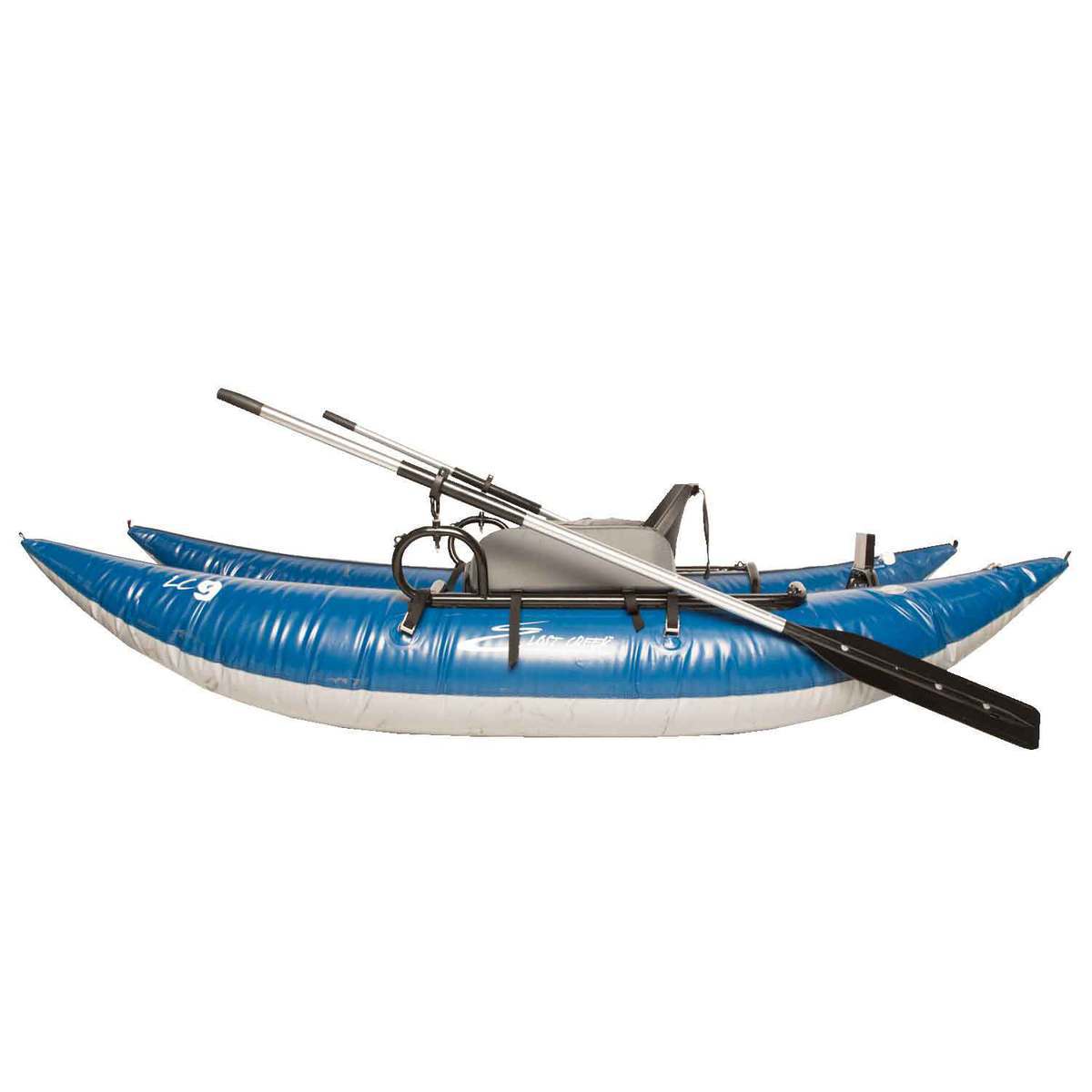 Lost Creek 9 Foot Pontoon Boat - Blue - Blue Lost Creek 9 Foot Pontoon Boat - Blue - Blue