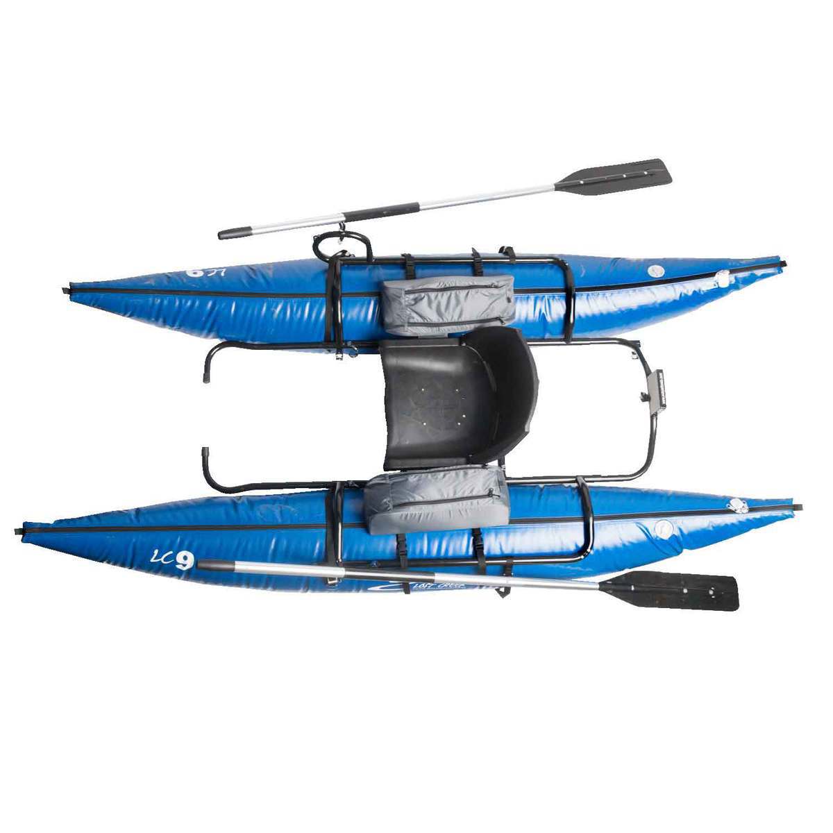 Lost Creek 9 Foot Pontoon Boat - Blue - Blue Lost Creek 9 Foot Pontoon Boat - Blue - Blue