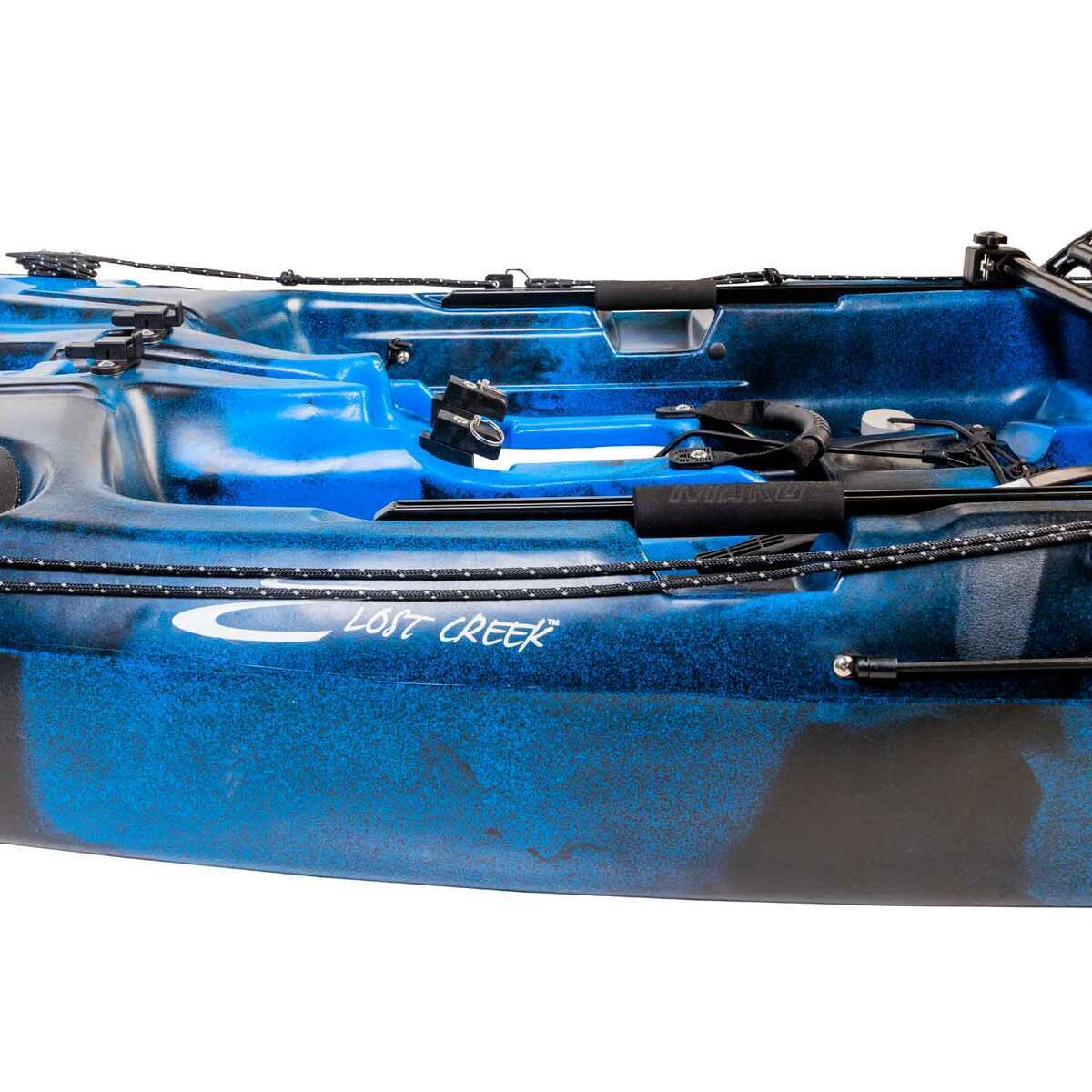 Lost Creek Angler 10 Sit On Top Pedal Drive Kayak Lost Creek Angler 10 Sit-On-Top Pedal-Drive Kayak - 10ft Neptune Blue