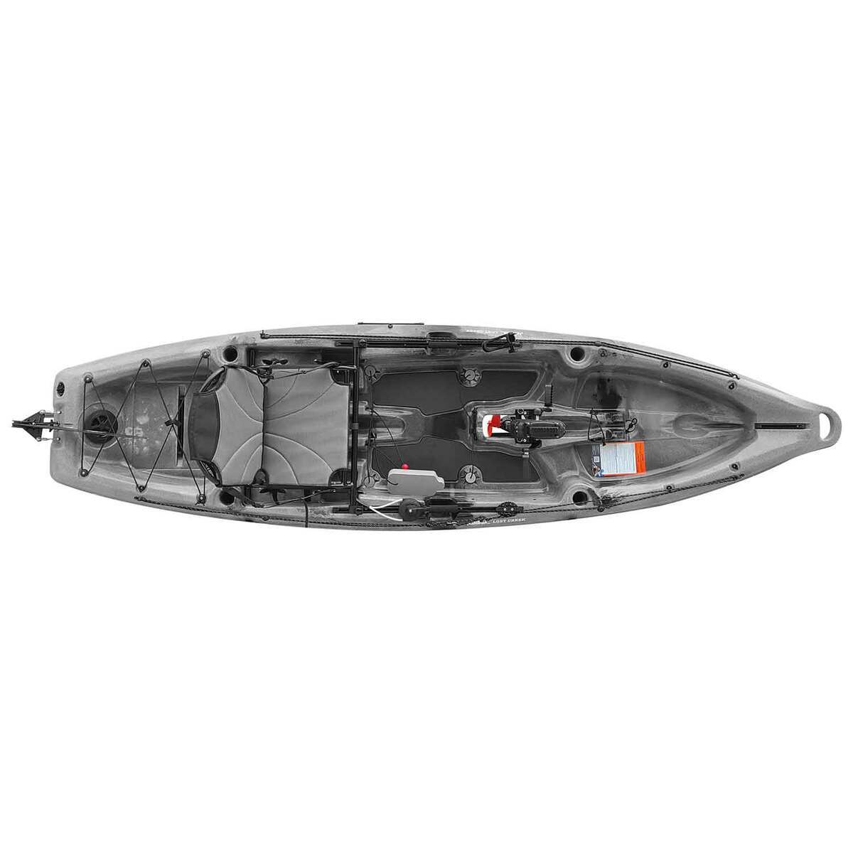 Lost Creek Angler 10 Sit On Top Pedal Drive Kayak Lost Creek Angler 10.5 Sit-On-Top Pedal-Drive Kayak - 10.5ft Camo