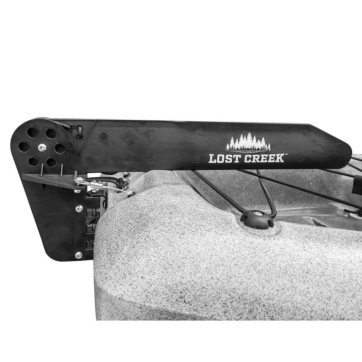 Lost Creek Angler 10.5 Sit-On-Top Pedal-Drive Kayak - 10.5ft Camo - Camo Lost Creek Angler 10.5 Sit-On-Top Pedal-Drive Kayak - 10.5ft Camo - Camo
