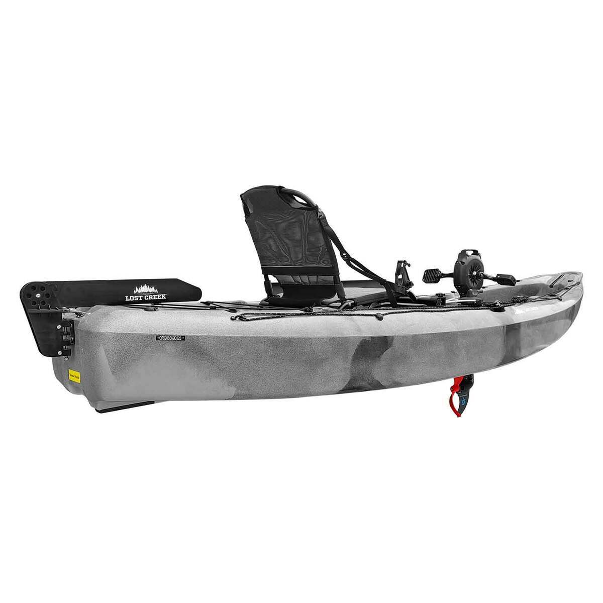 Lost Creek Angler 10 Sit On Top Pedal Drive Kayak Lost Creek Angler 10.5 Sit-On-Top Pedal-Drive Kayak - 10.5ft Camo