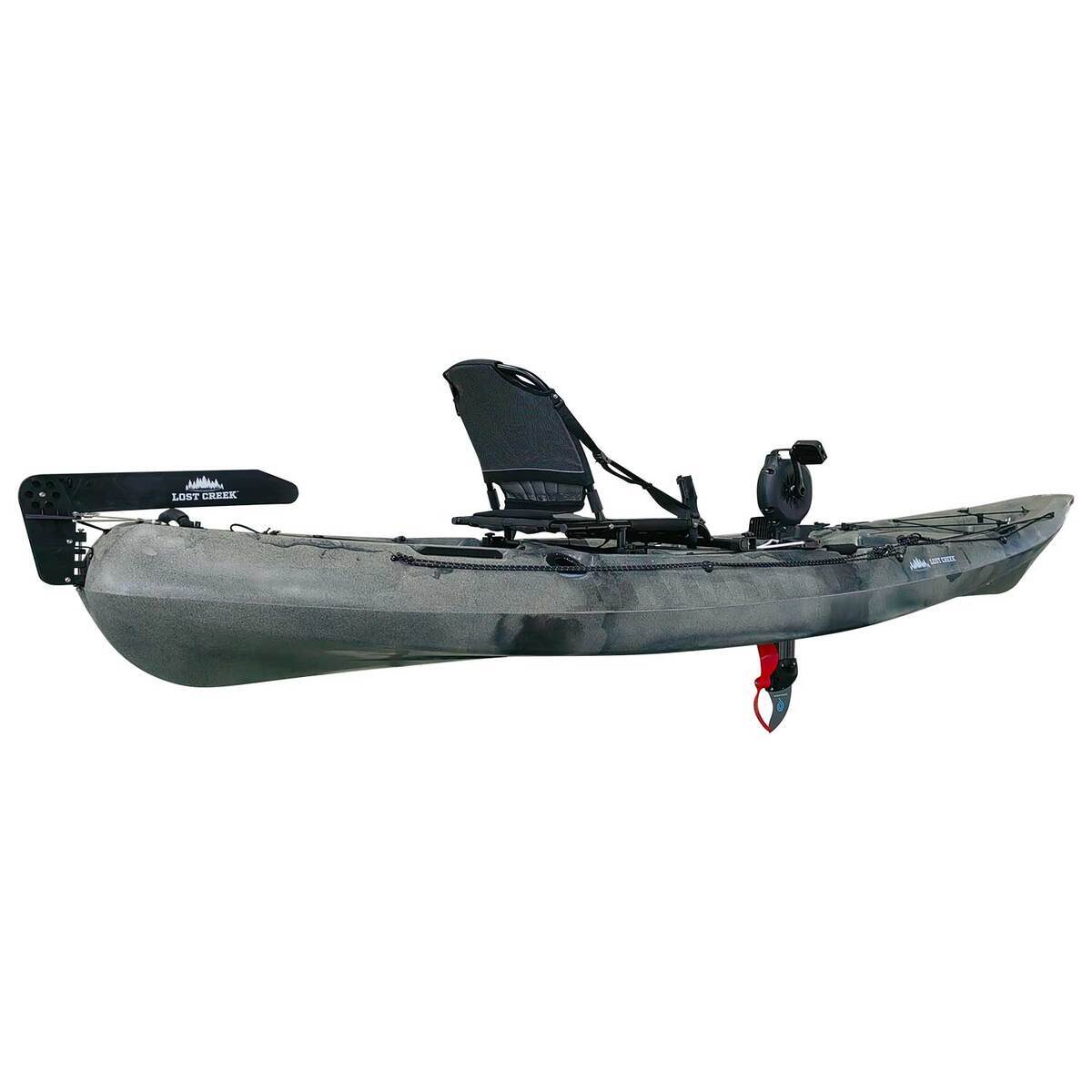 Lost Creek Angler 12 Sit-On-Top Pedal-Drive Kayak - 12.4ft Camo - Camo Lost Creek Angler 12 Sit-On-Top Pedal-Drive Kayak - 12.4ft Camo - Camo