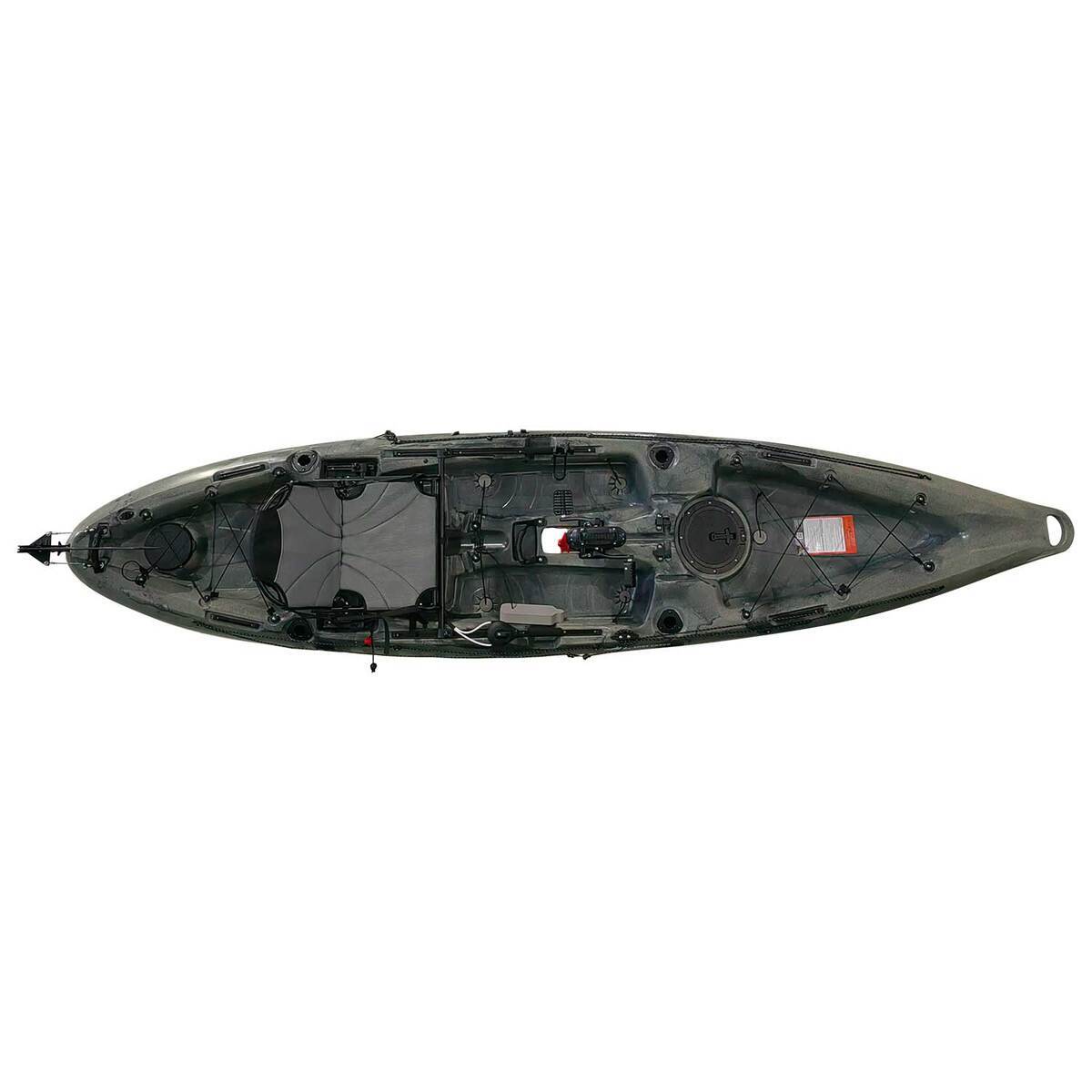 Lost Creek Angler 12 Sit-On-Top Pedal-Drive Kayak - 12.4ft Camo - Camo Lost Creek Angler 12 Sit-On-Top Pedal-Drive Kayak - 12.4ft Camo - Camo