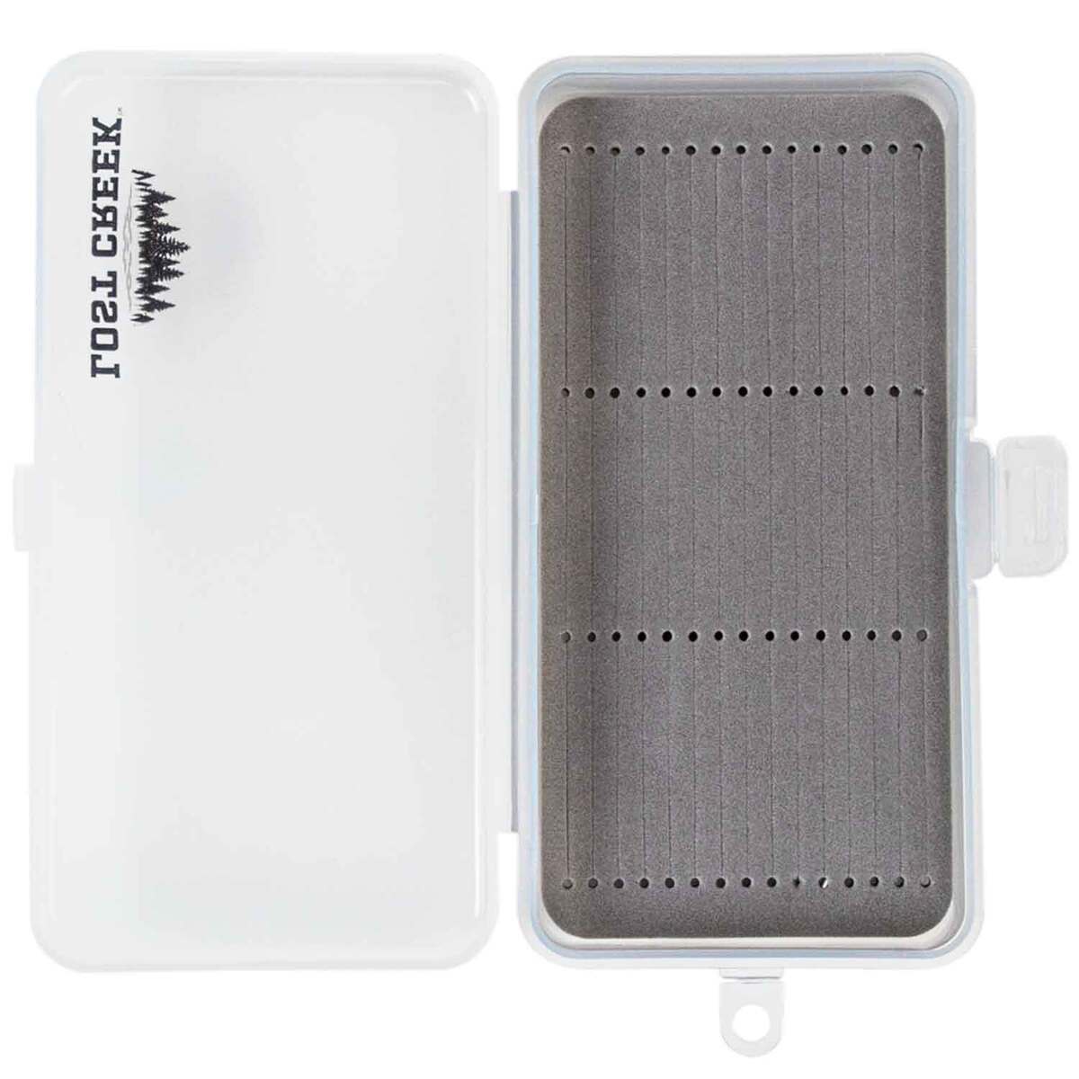 Lost Creek Clear Poly Fly Box With Foam Insert Lost Creek Clear Poly Fly Box With Foam Insert