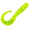 Lost Creek Curl Tail Grub - Chartreuse Pearl, 2in, 10pk - Chartreuse Pearl