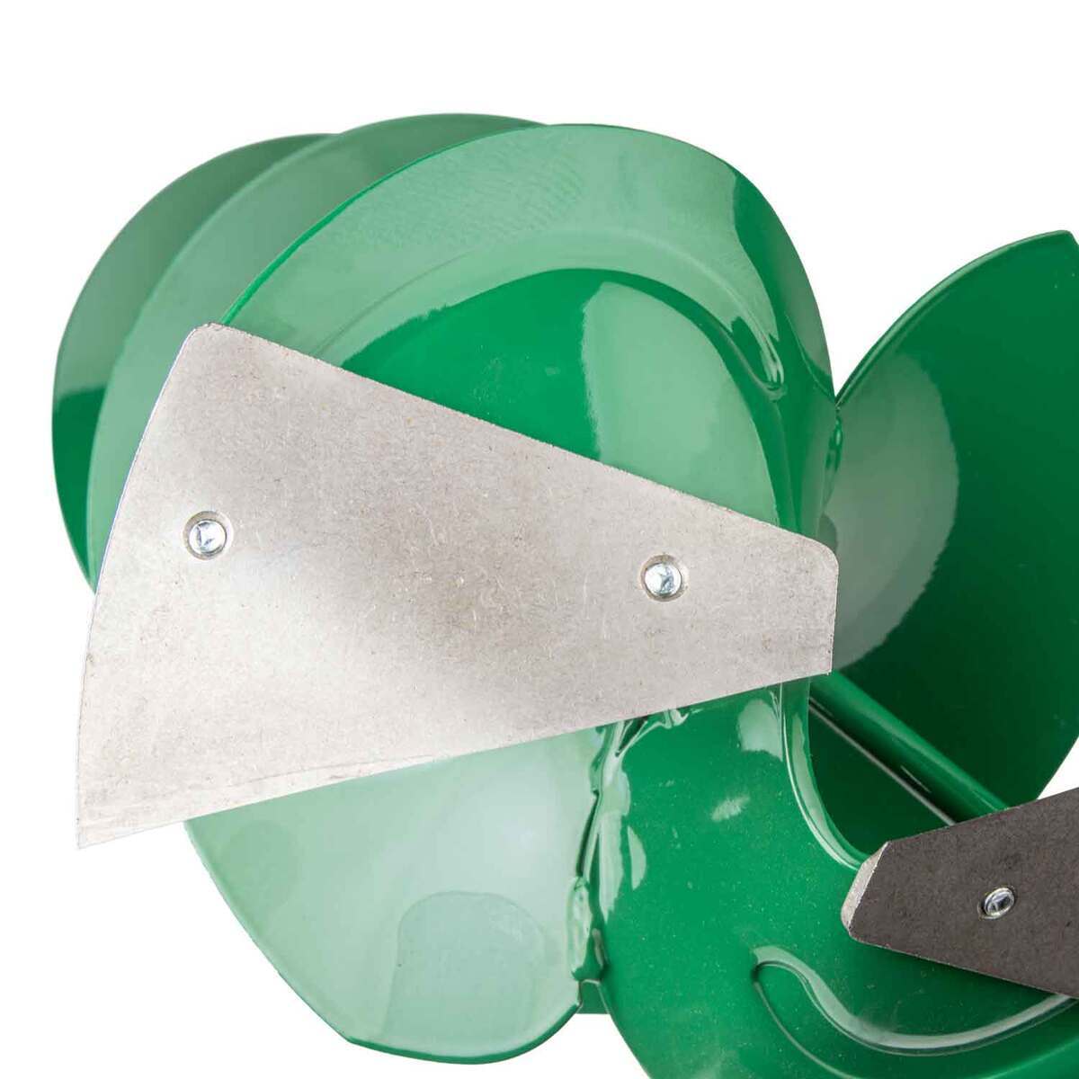 Lost Creek Curved Blade Manual Ice Fishing Auger - Green, 8in Lost Creek Curved Blade Manual Ice Fishing Auger - Green, 8in