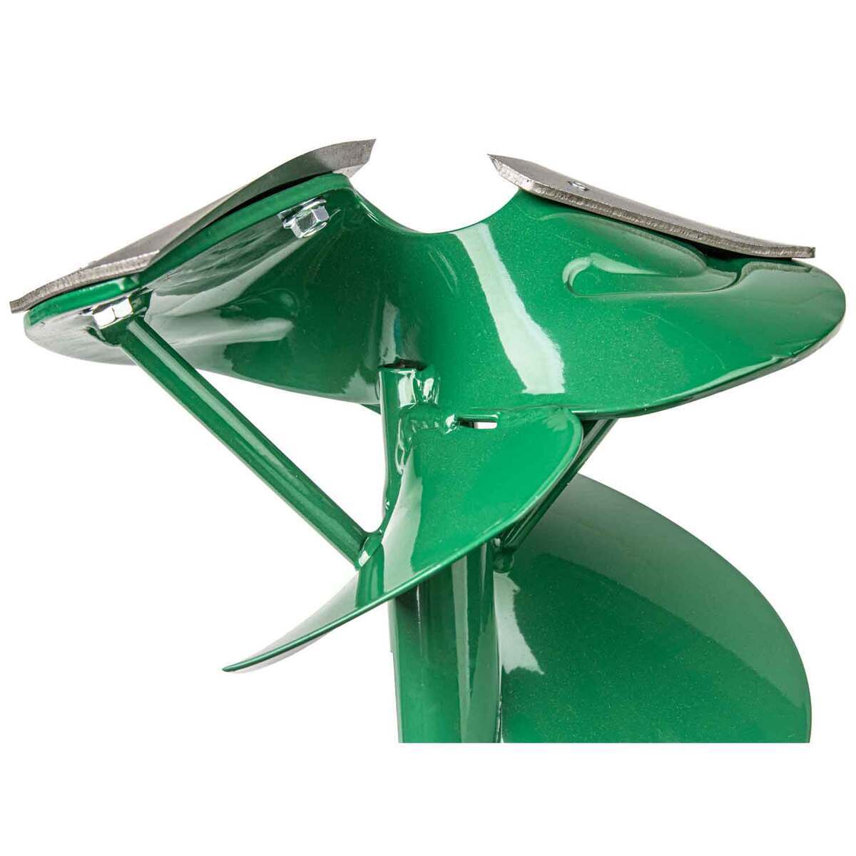 Lost Creek Curved Blade Manual Ice Fishing Auger - Green, 8in Lost Creek Curved Blade Manual Ice Fishing Auger - Green, 8in