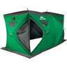 Lost Creek Double House Ice Fishing Shelter - Green/Black - Green/Black
