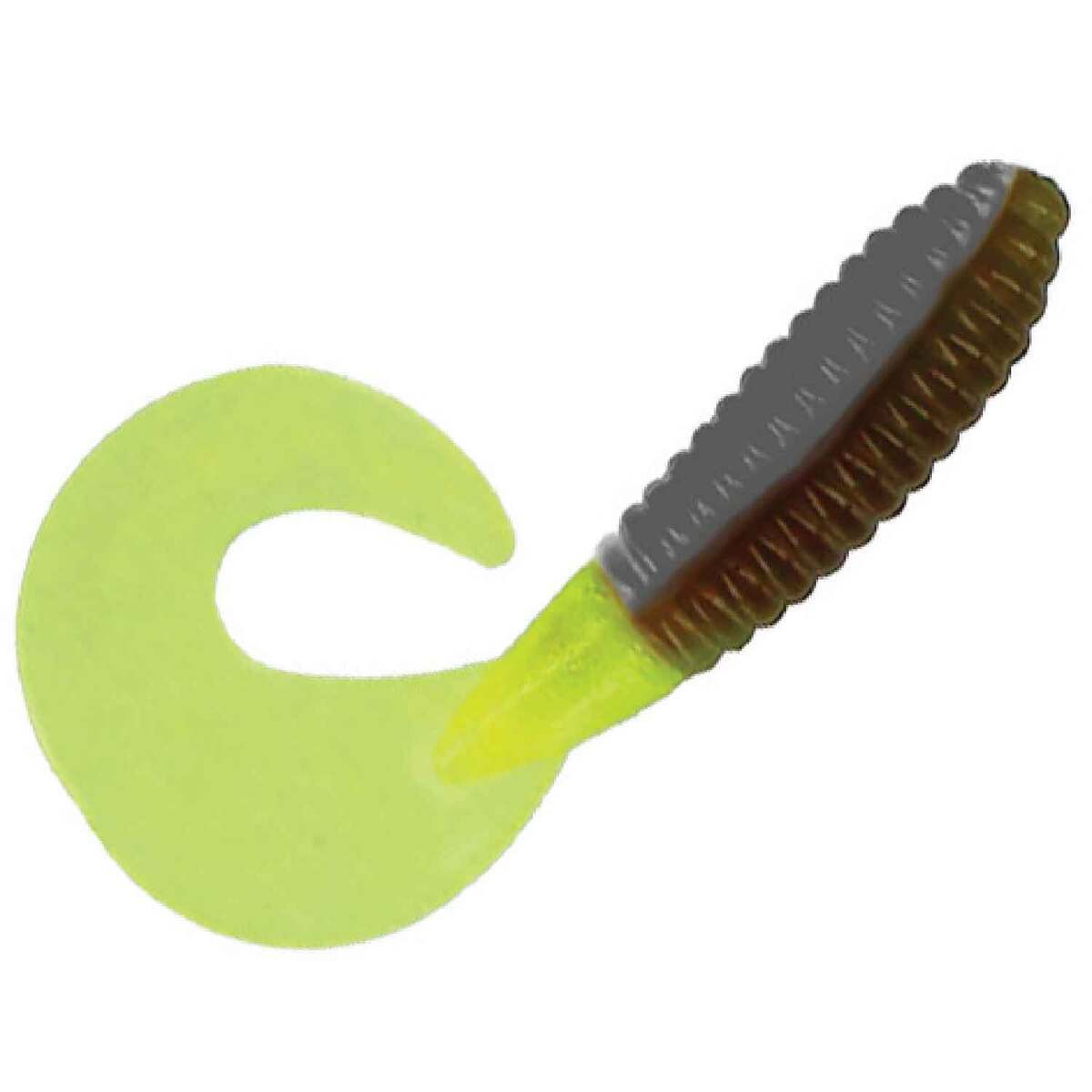 Lost Creek Fat Single Tail Grub - Green Weenie, 2in, 10pk - Green Weenie Lost Creek Fat Single Tail Grub - Green Weenie, 2in, 10pk - Green Weenie