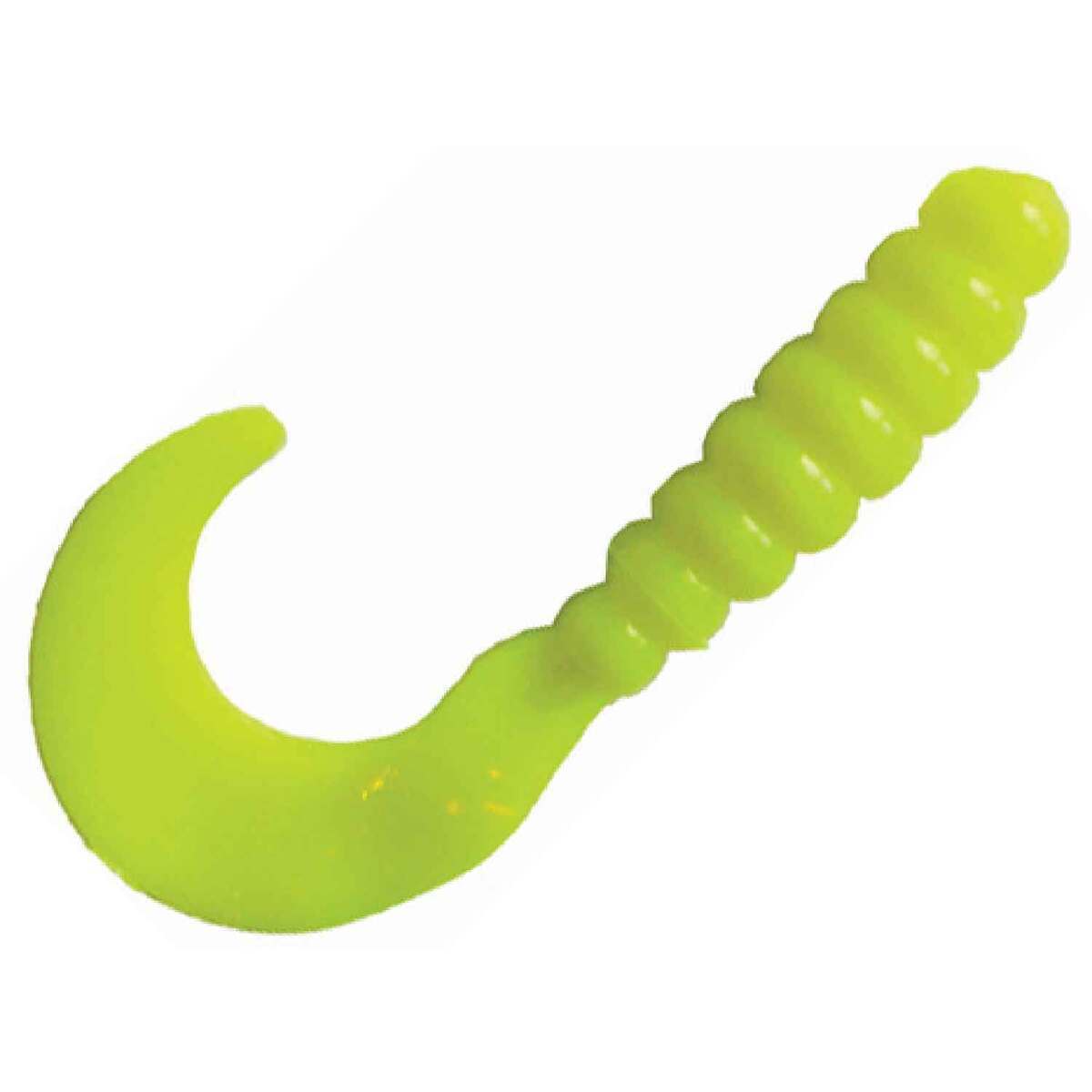 Lost Creek Fat Single Tail Grub - Opaque Chartreuse Glow, 2in, 10pk - Opaque Chartreuse Glow Lost Creek Fat Single Tail Grub - Opaque Chartreuse Glow, 2in, 10pk - Opaque Chartreuse Glow