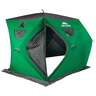 Lost Creek Gale Force 6-Man Thermal Hub Ice Fishing Shelter - Green - Green
