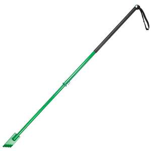 Lost Creek Ice Chisel with lanyard Ice Fishing Accessory - Green, 2pc, 64in