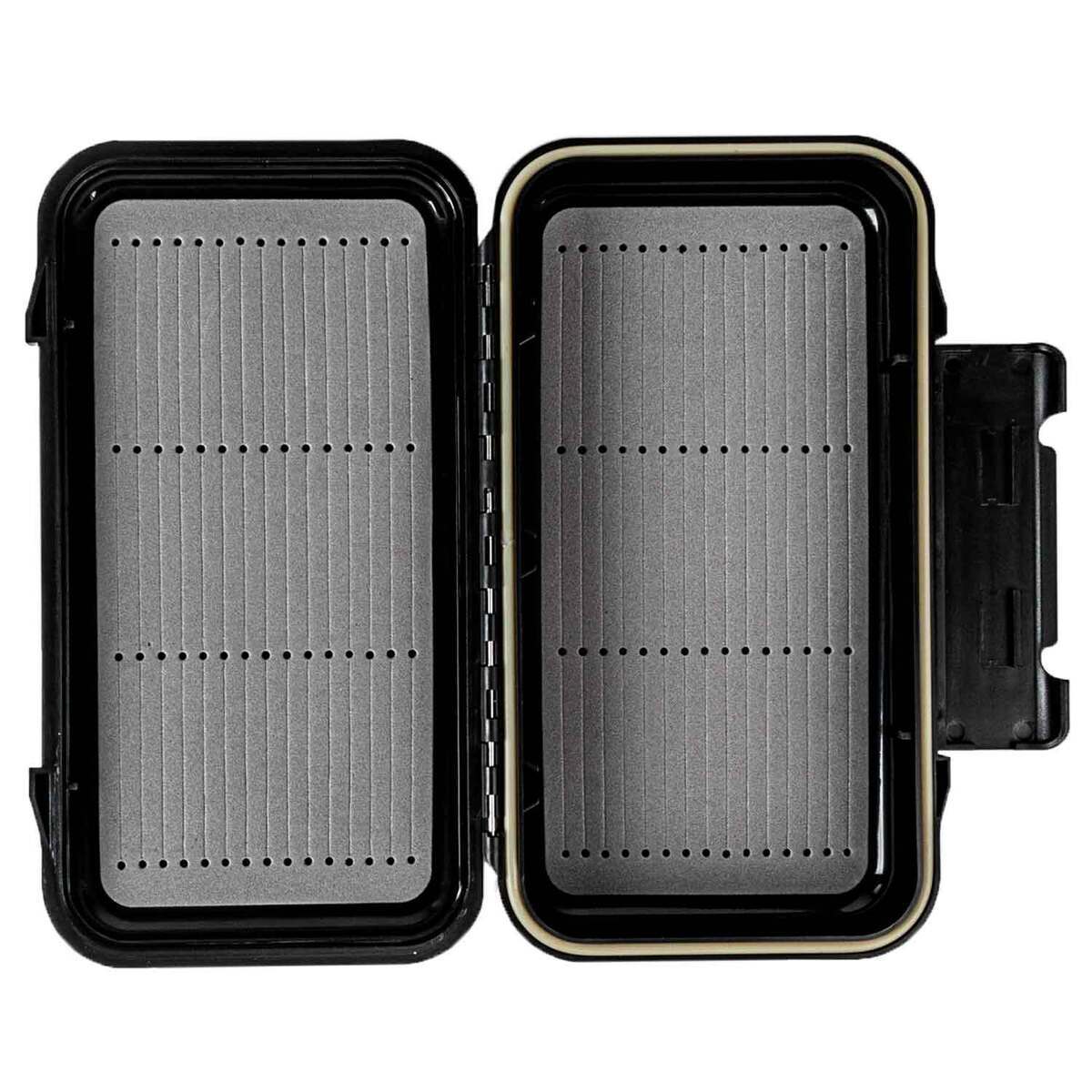 Lost Creek Large Black Non-Swingleaf Fly Box Lost Creek Large Black Non-Swingleaf Fly Box