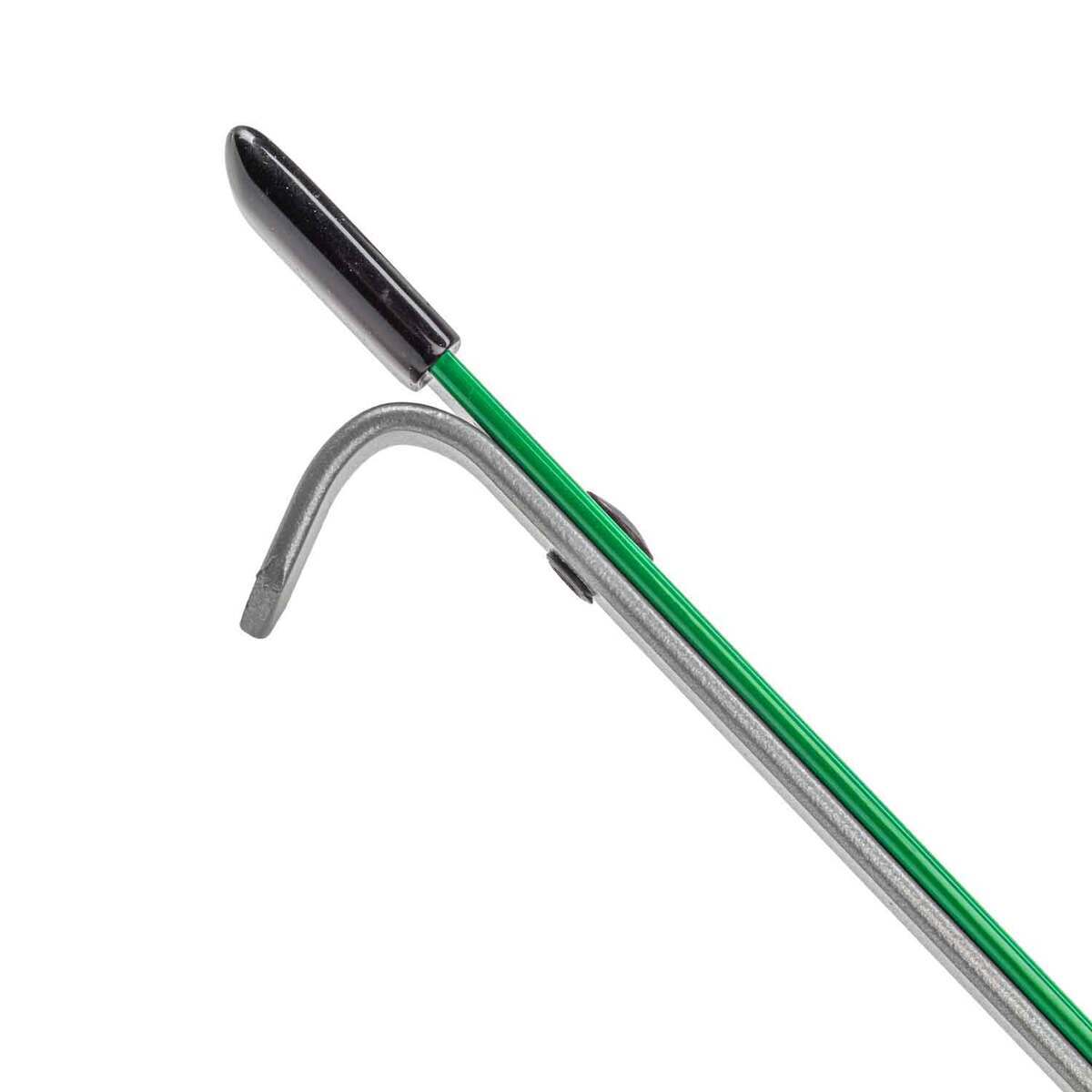 Lost Creek Metal Ice Skimmer with Chipper Ice Fishing Accessory - Black/Green - Red/Silver Lost Creek Metal Ice Skimmer with Chipper Ice Fishing Accessory - Black/Green - Red/Silver