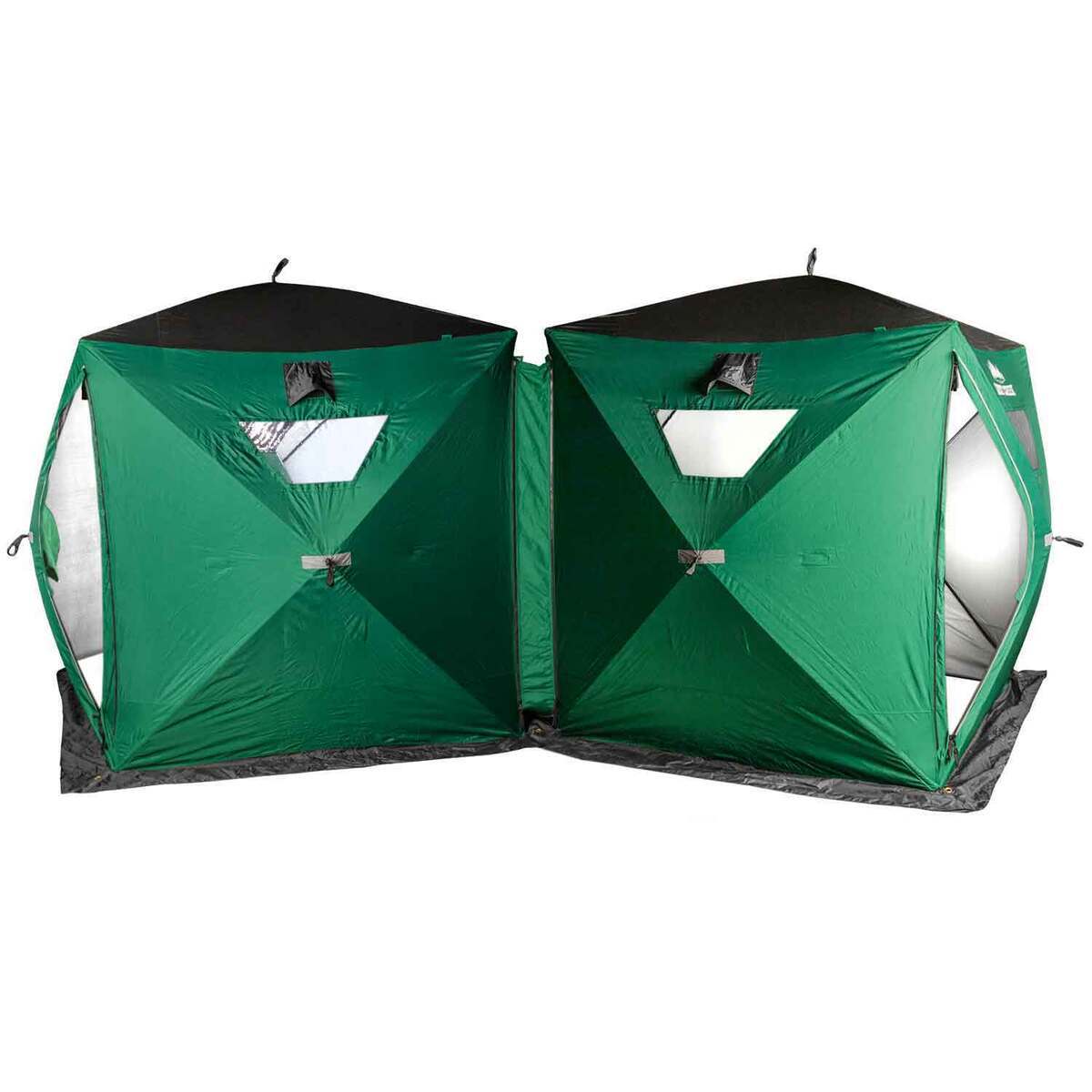 Lost Creek Party Tent Kit Ice Fishing Shelter - Green/Black - Green/Black Lost Creek Party Tent Kit Ice Fishing Shelter - Green/Black - Green/Black