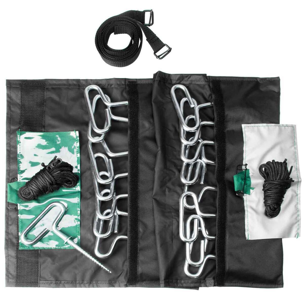 Lost Creek Party Tent Kit Ice Fishing Shelter - Green/Black - Green/Black Lost Creek Party Tent Kit Ice Fishing Shelter - Green/Black - Green/Black